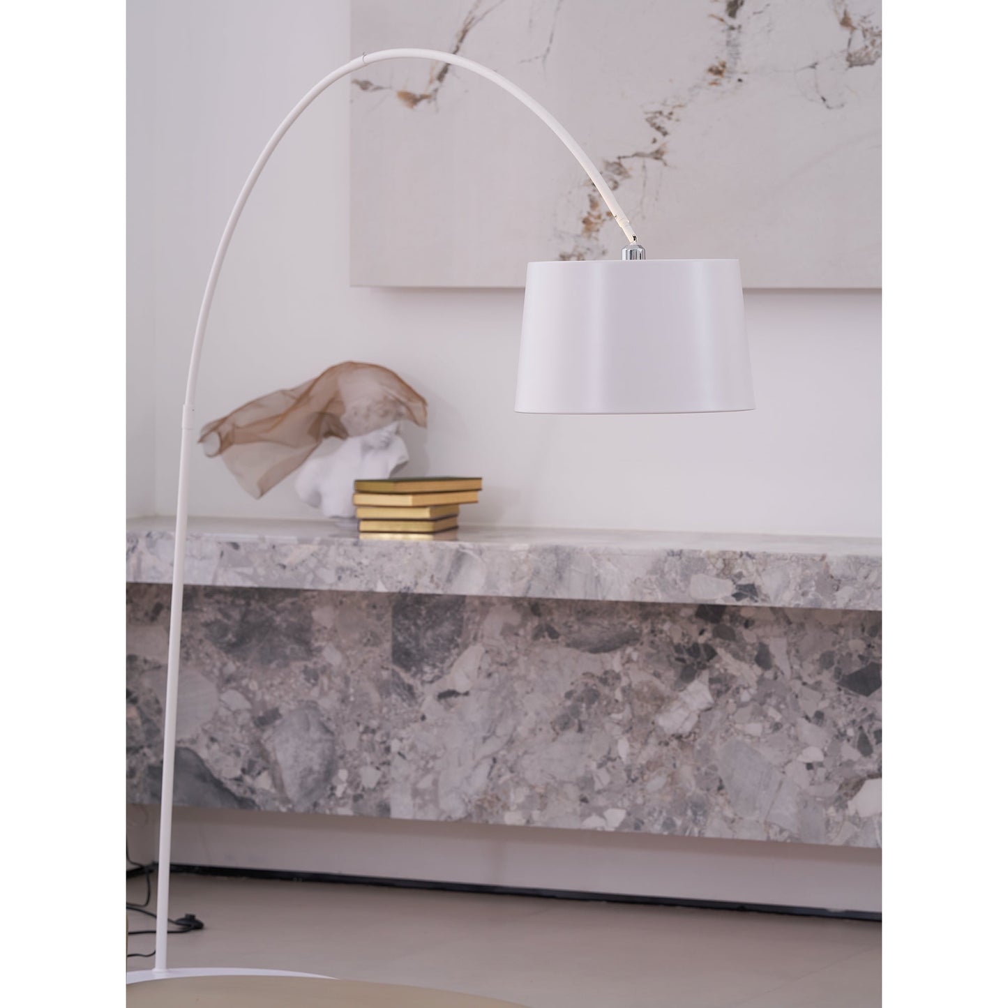 Oversized Curved Arc Floor Lamp