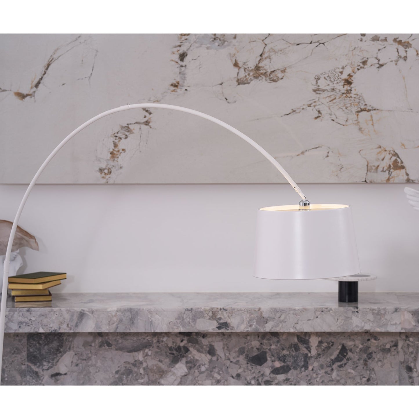 Oversized Curved Arc Floor Lamp