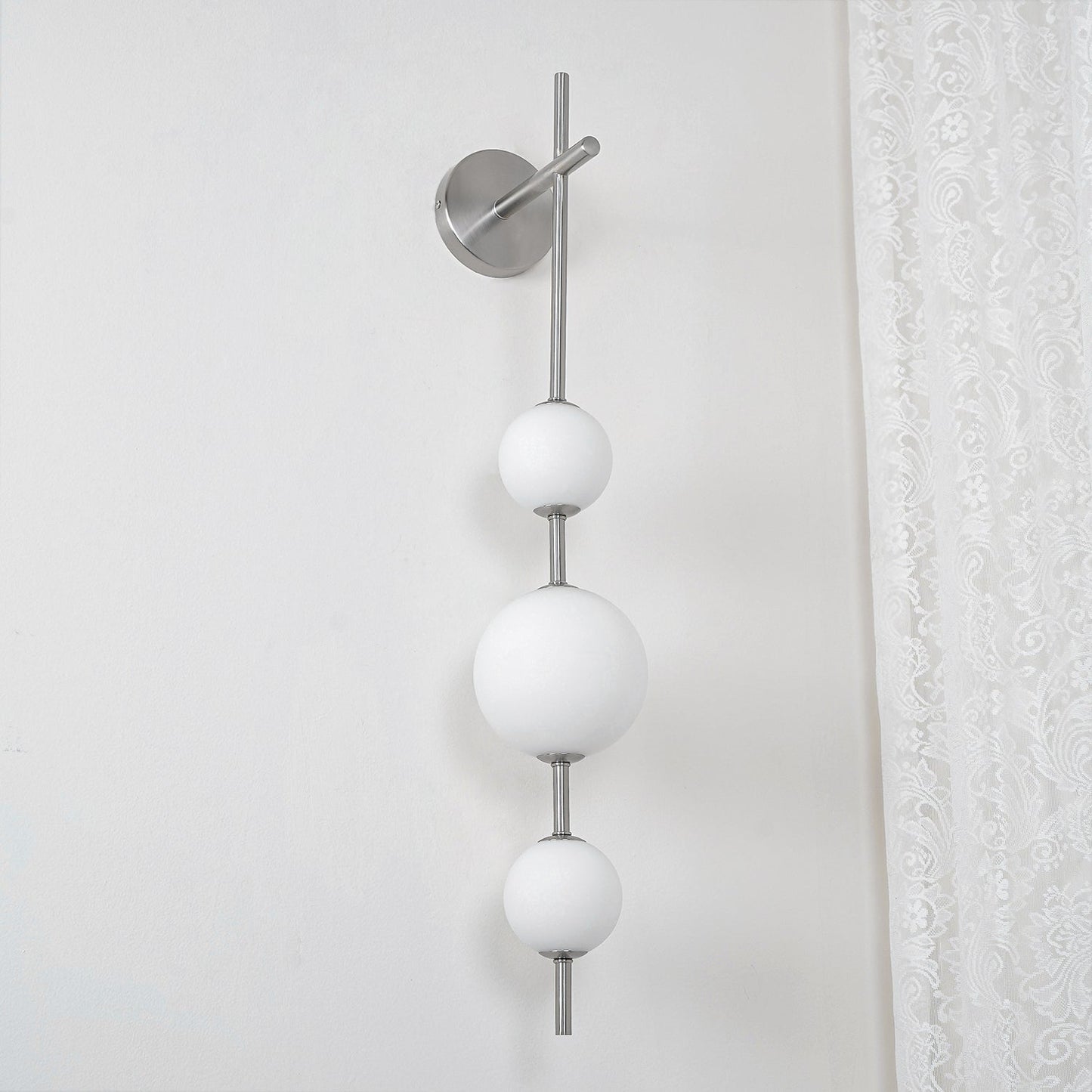 Stacked Globe Wall Sconce
