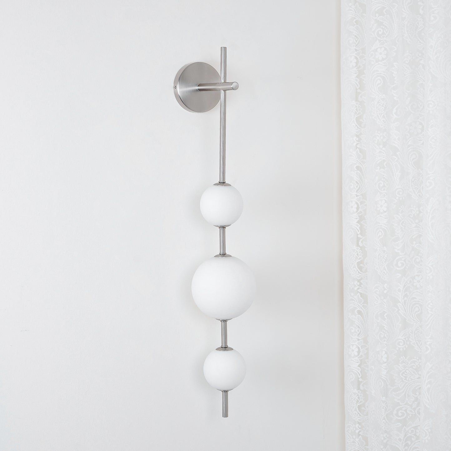 Stacked Globe Wall Sconce
