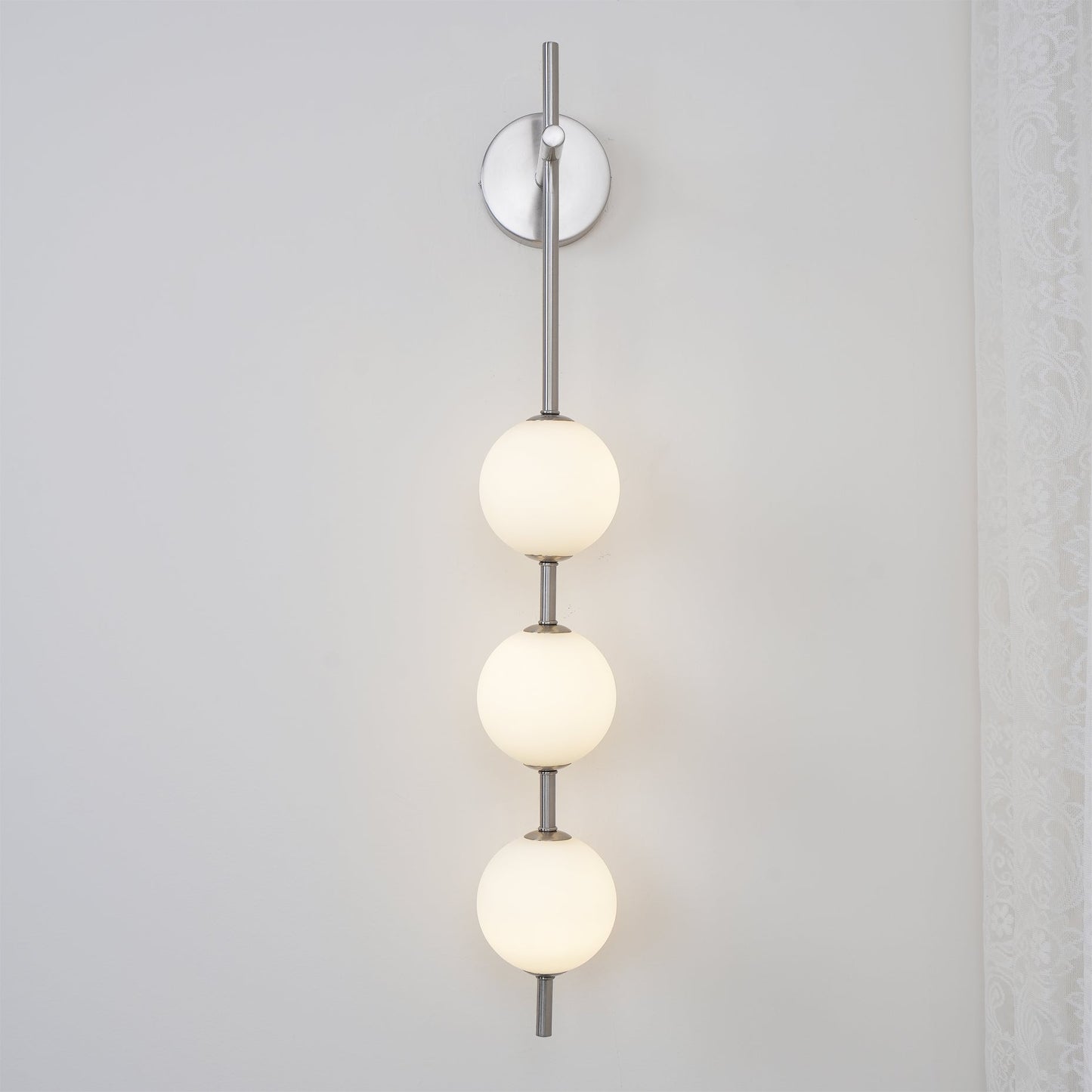 Stacked Globe Wall Sconce