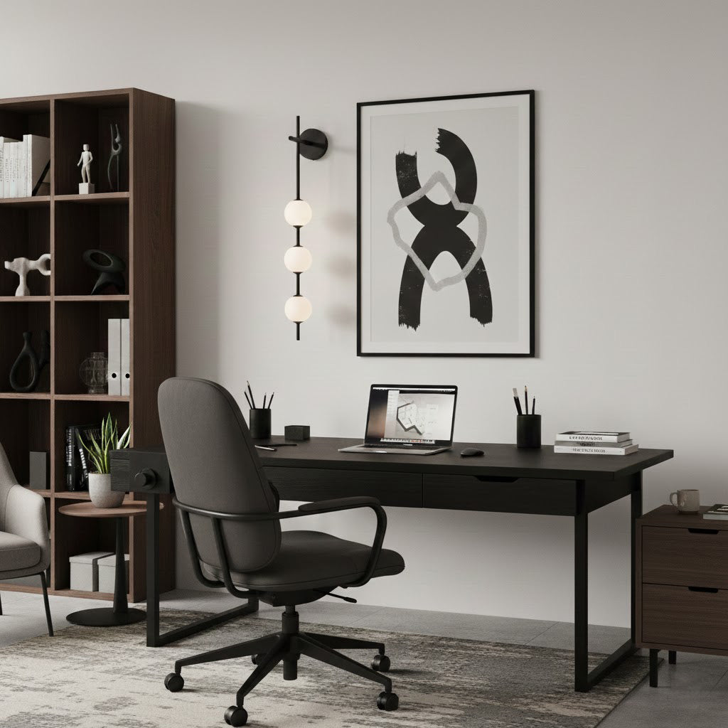 Stacked Globe Wall Sconce