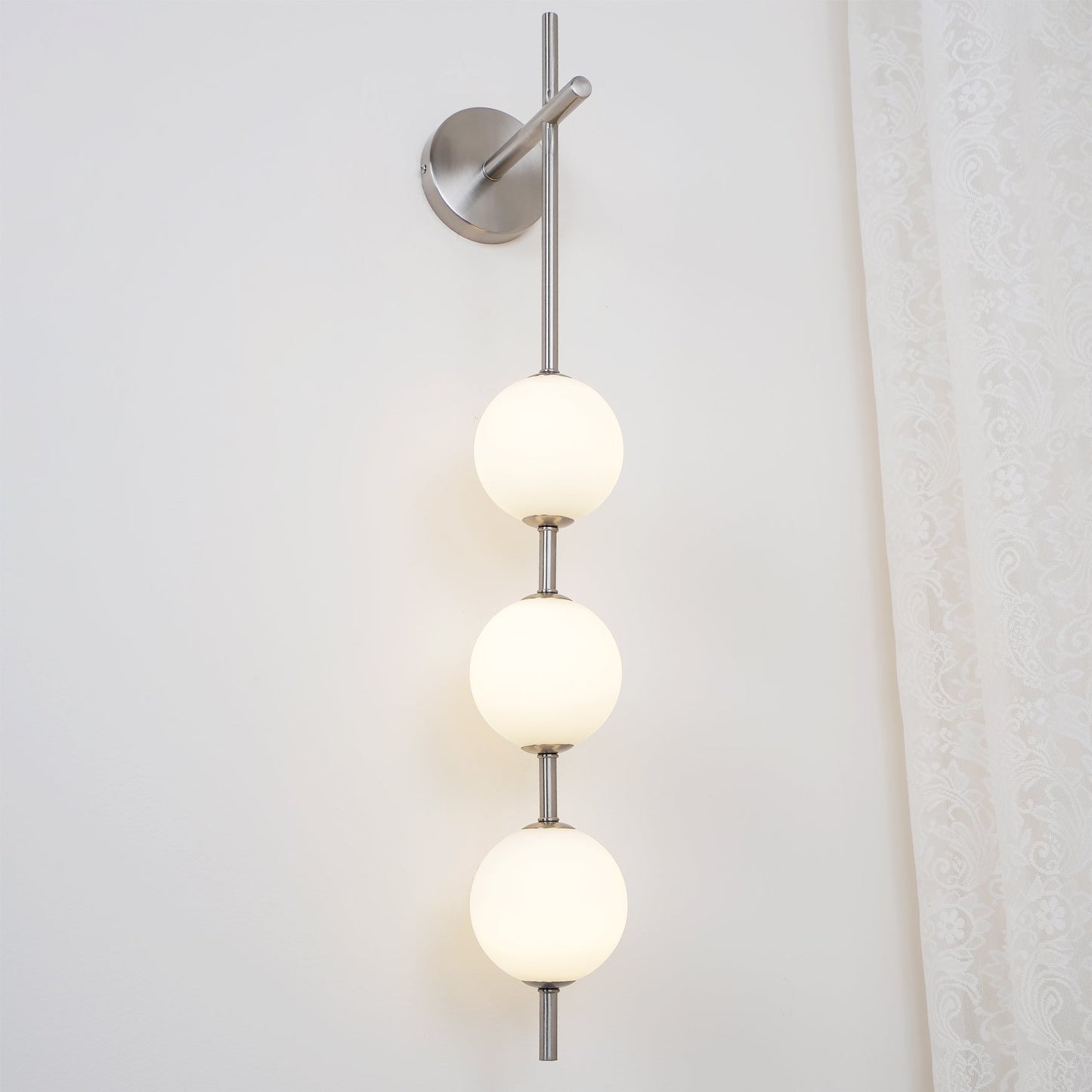 Stacked Globe Wall Sconce