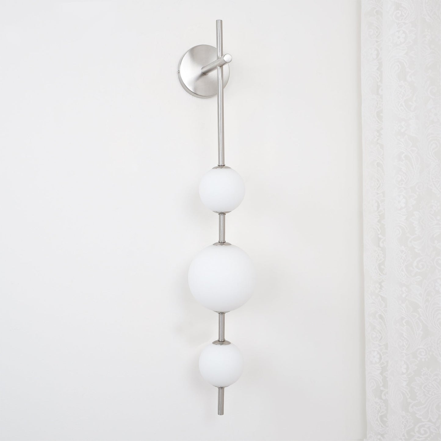 Stacked Globe Wall Sconce