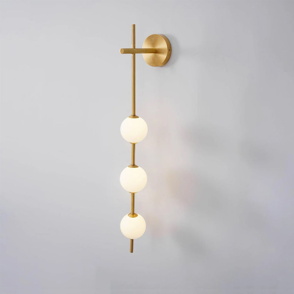 Stacked Globe Wall Sconce