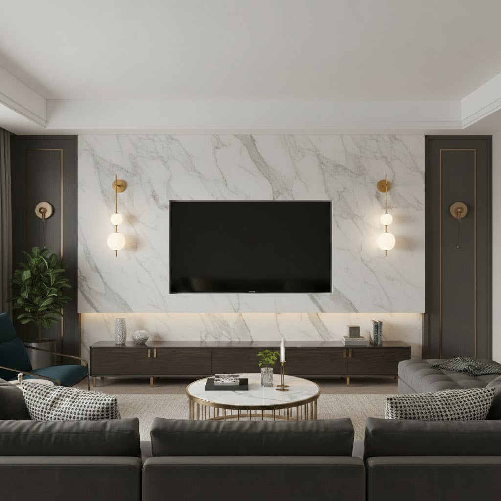 Stacked Globe Wall Sconce