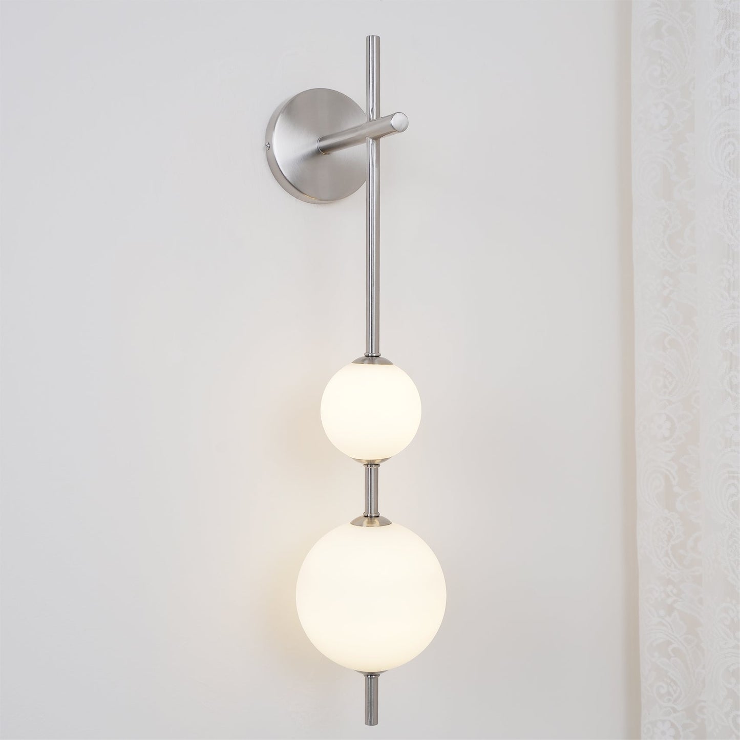 Stacked Globe Wall Sconce