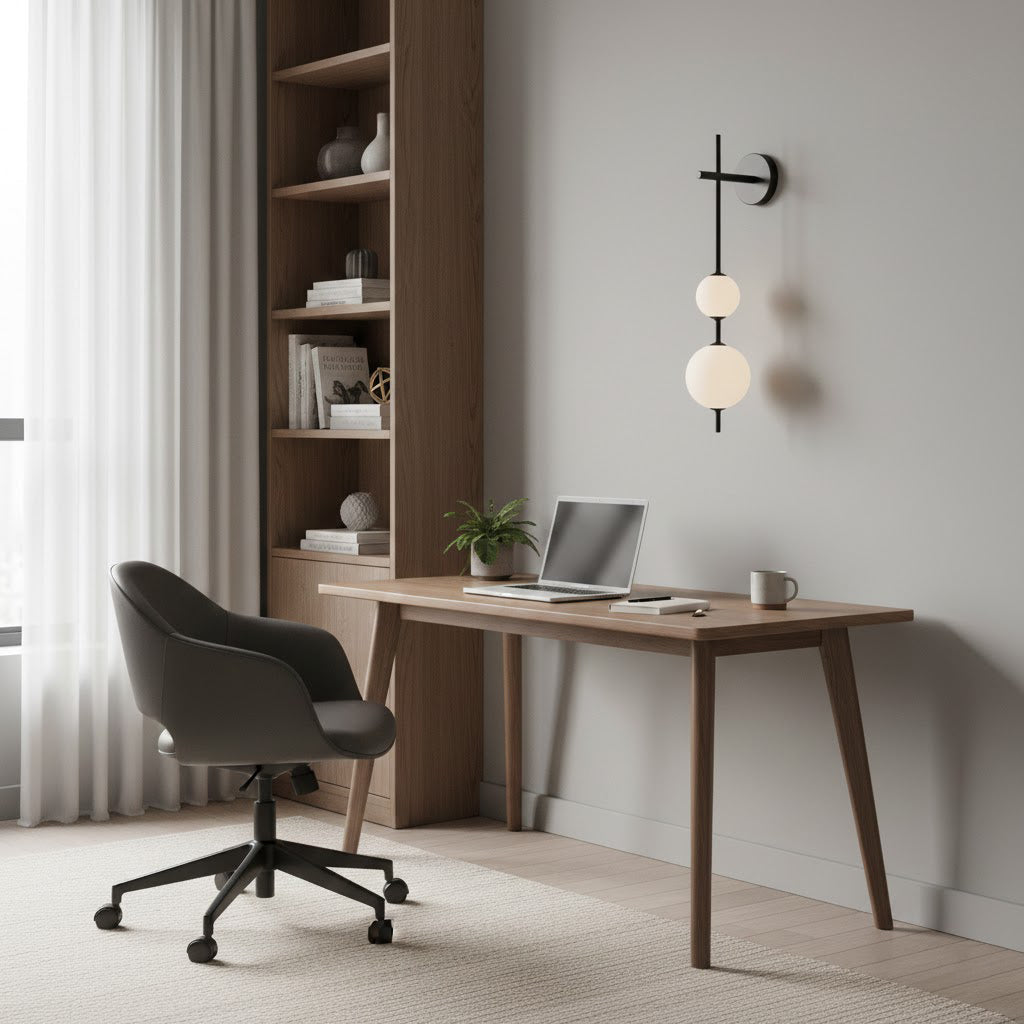 Stacked Globe Wall Sconce