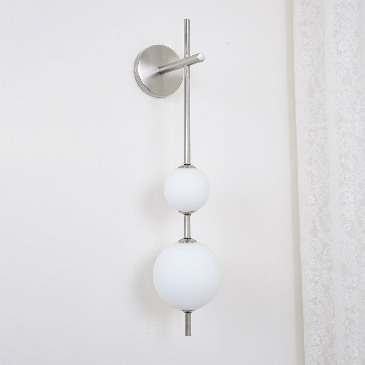 Stacked Globe Wall Sconce