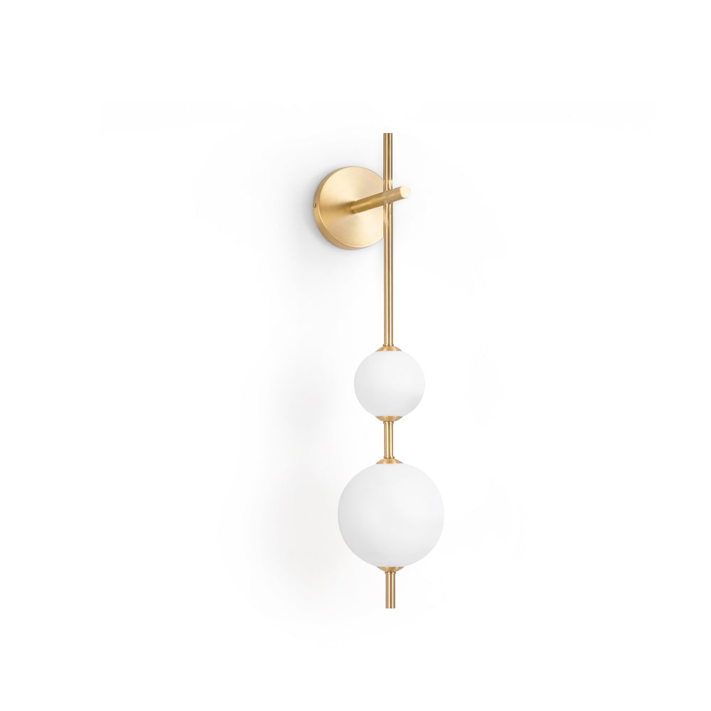 Stacked Globe Wall Sconce