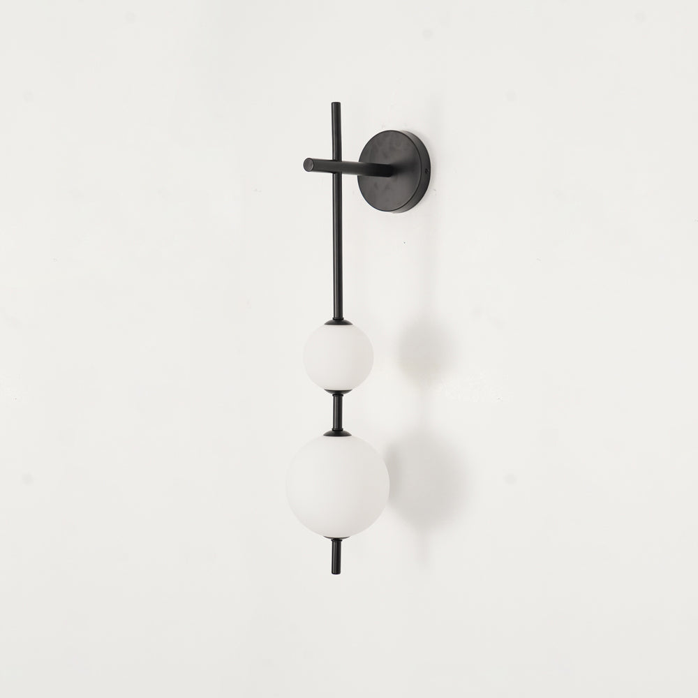 Stacked Globe Wall Sconce