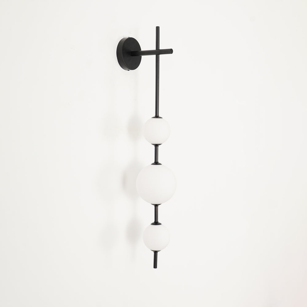 Stacked Globe Wall Sconce