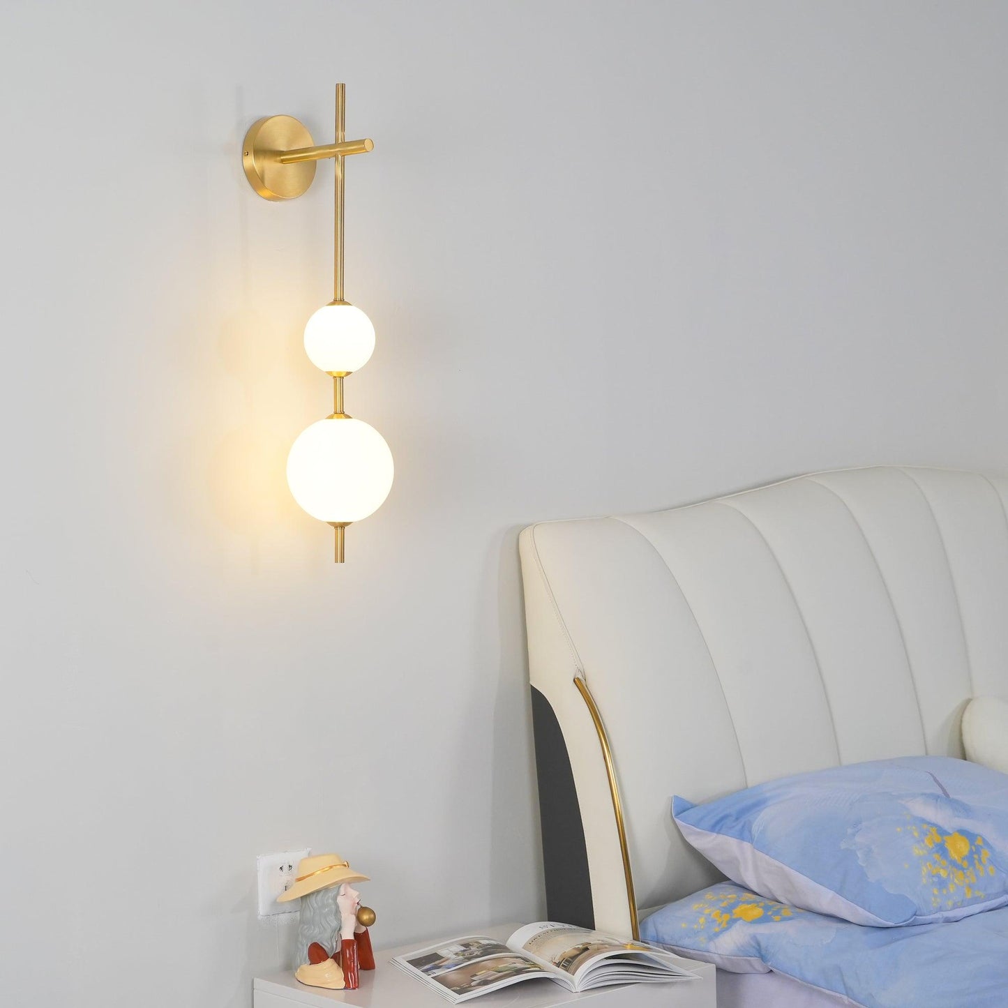 Stacked Globe Wall Sconce