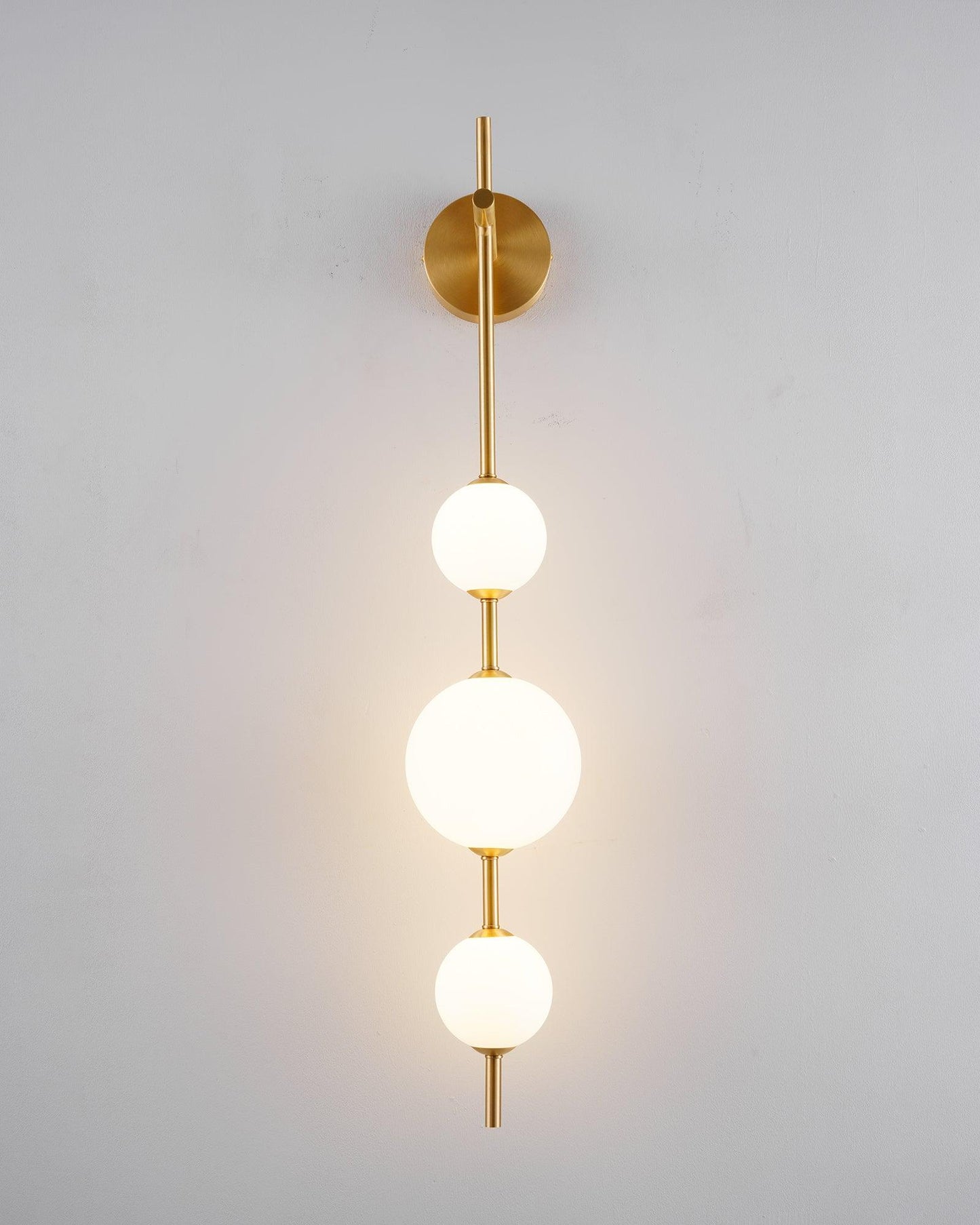 Stacked Globe Wall Sconce