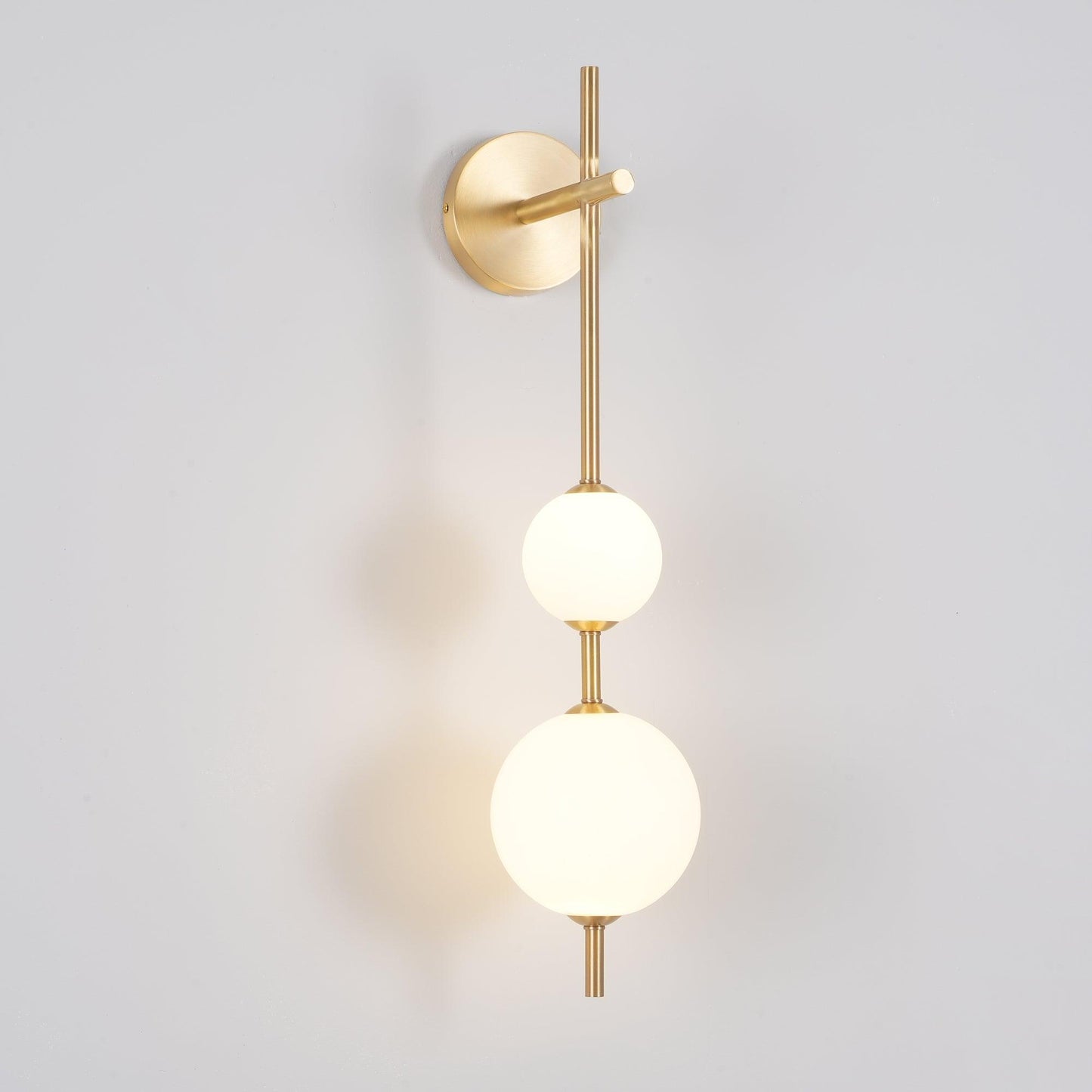 Stacked Globe Wall Sconce