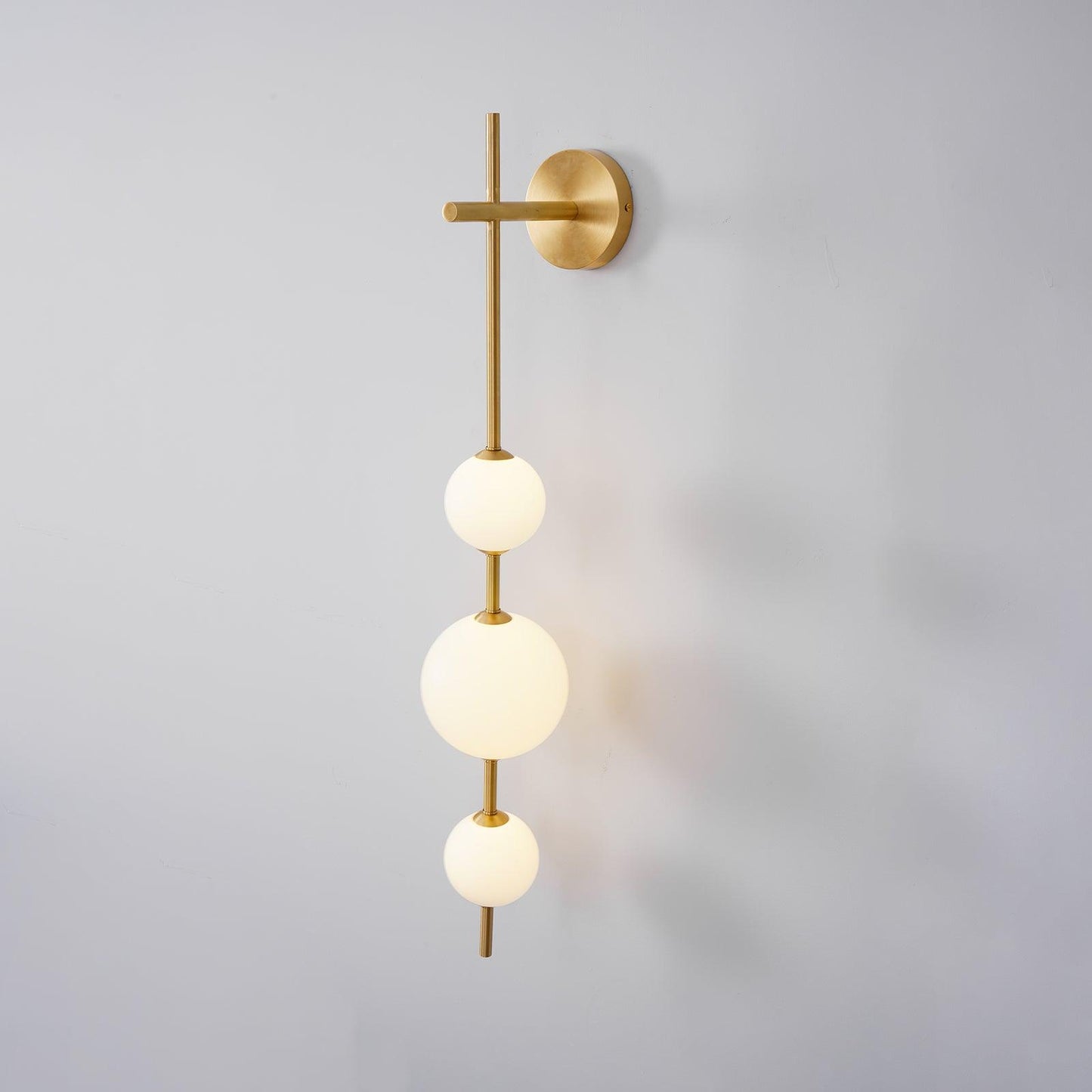 Stacked Globe Wall Sconce