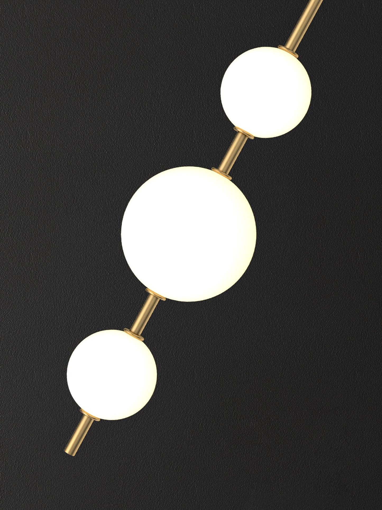 Stacked Globe Wall Sconce