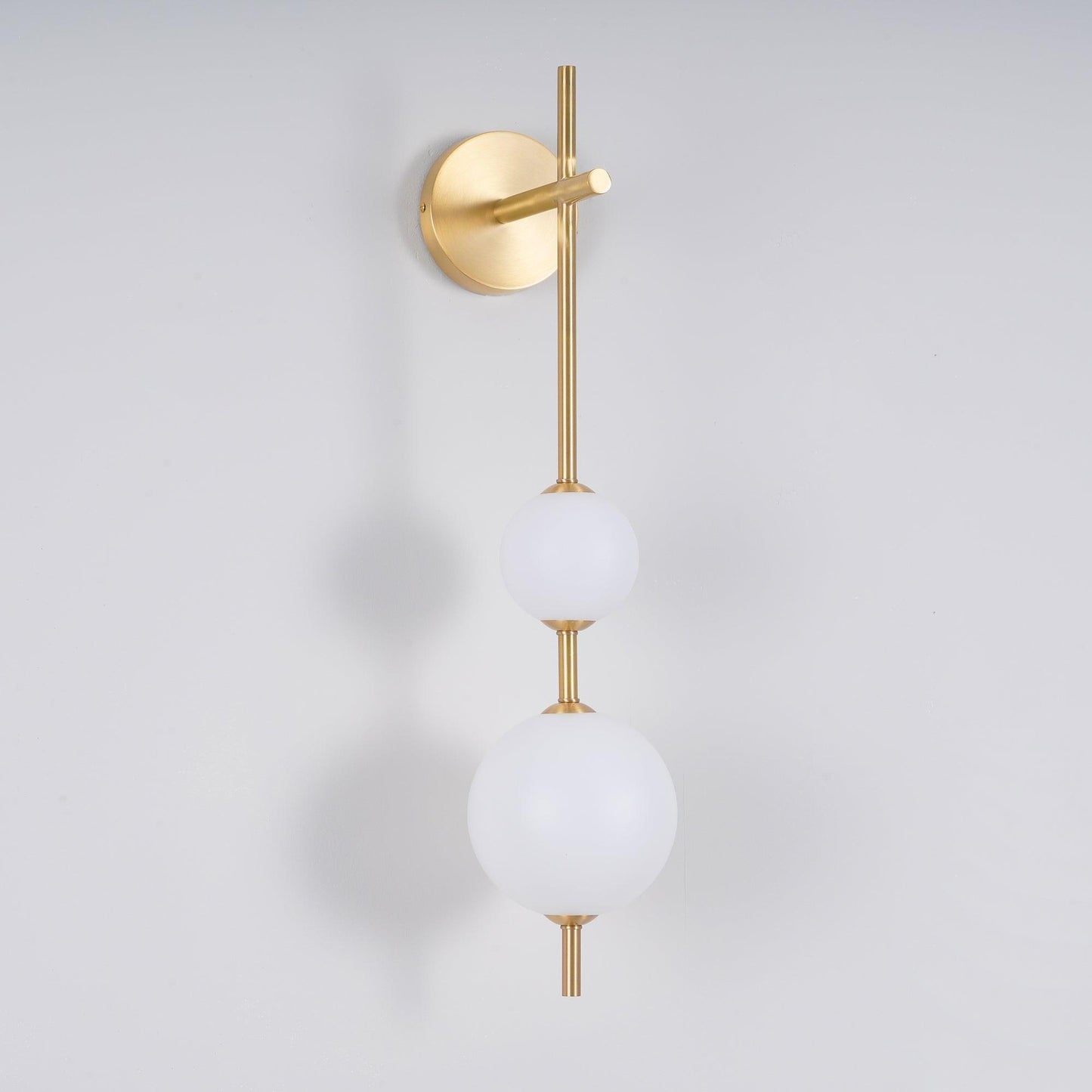 Stacked Globe Wall Sconce