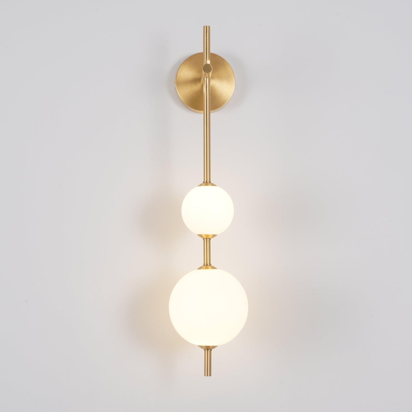 Stacked Globe Wall Sconce
