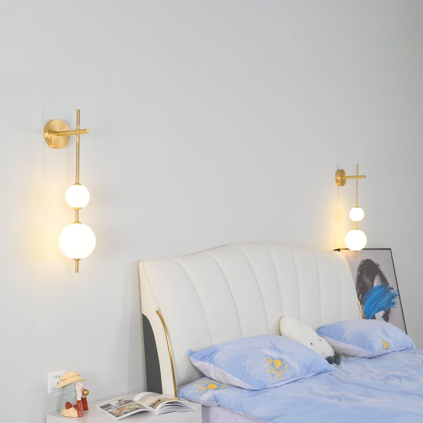 Stacked Globe Wall Sconce