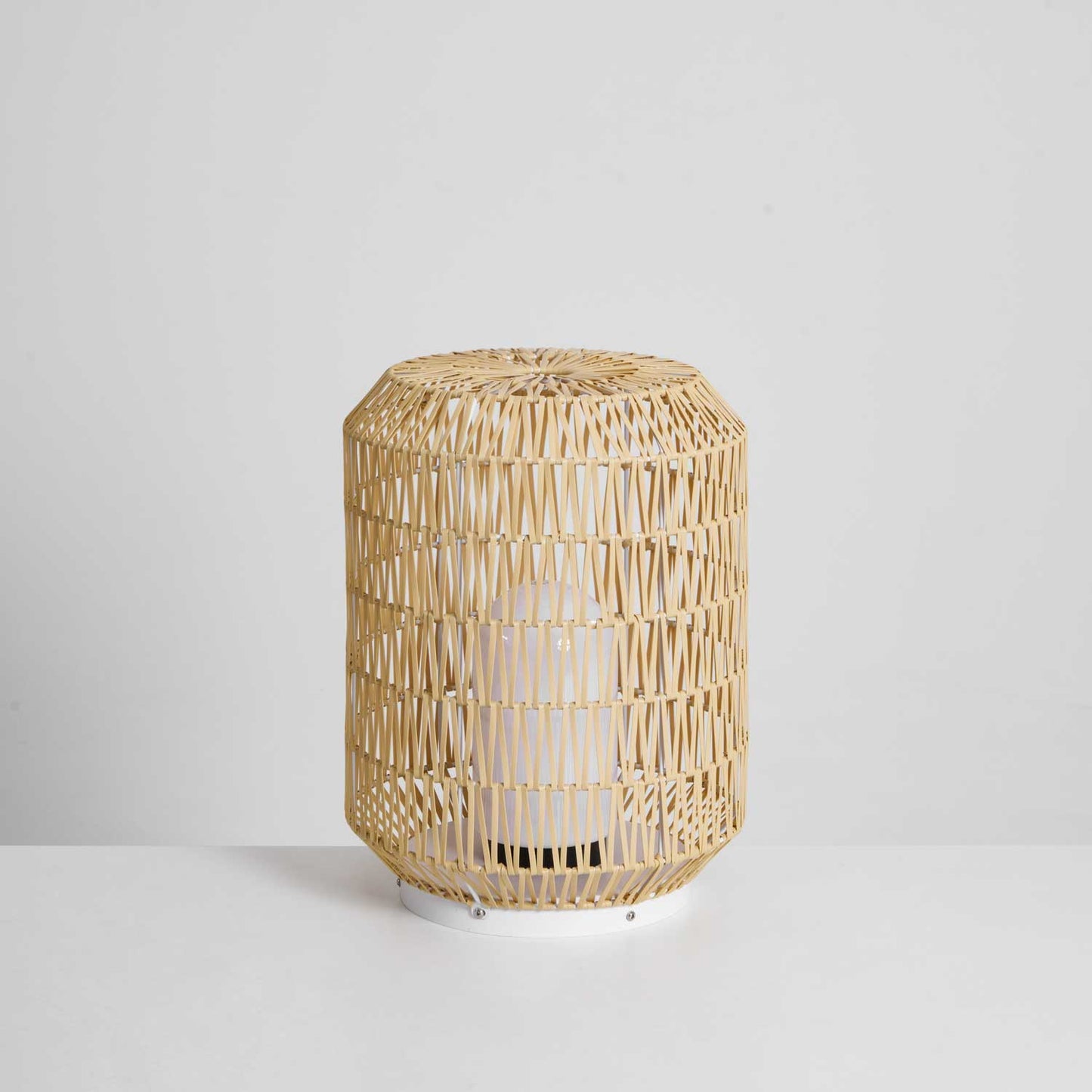 Woven Rattan Outdoor Lamp