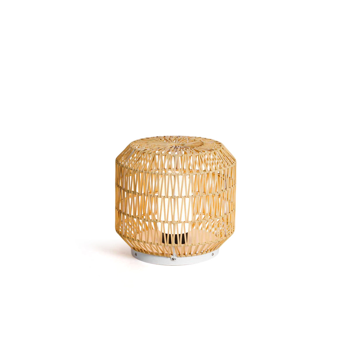 Woven Rattan Outdoor Lamp