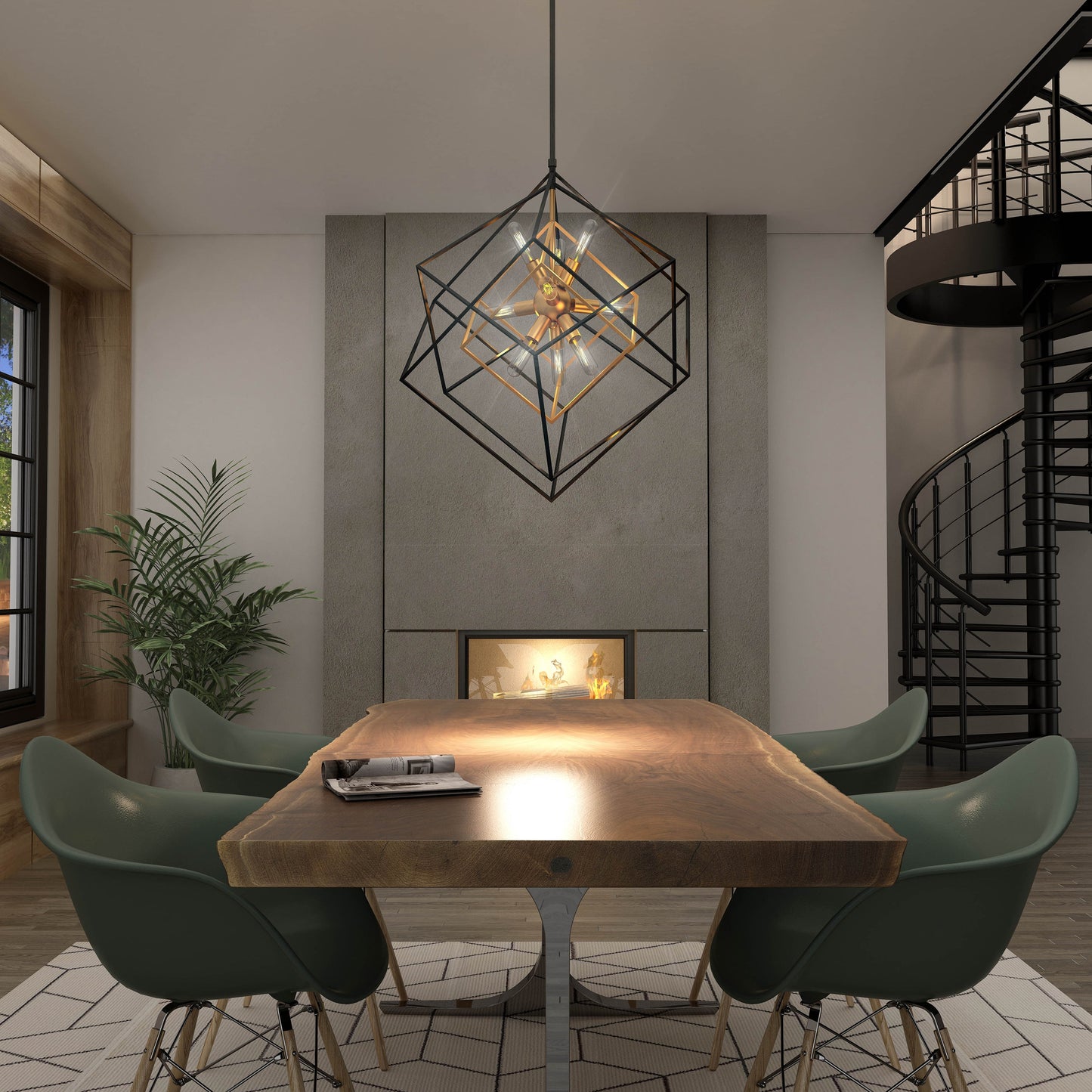 Verona Sputnik 9-Light Chandelier