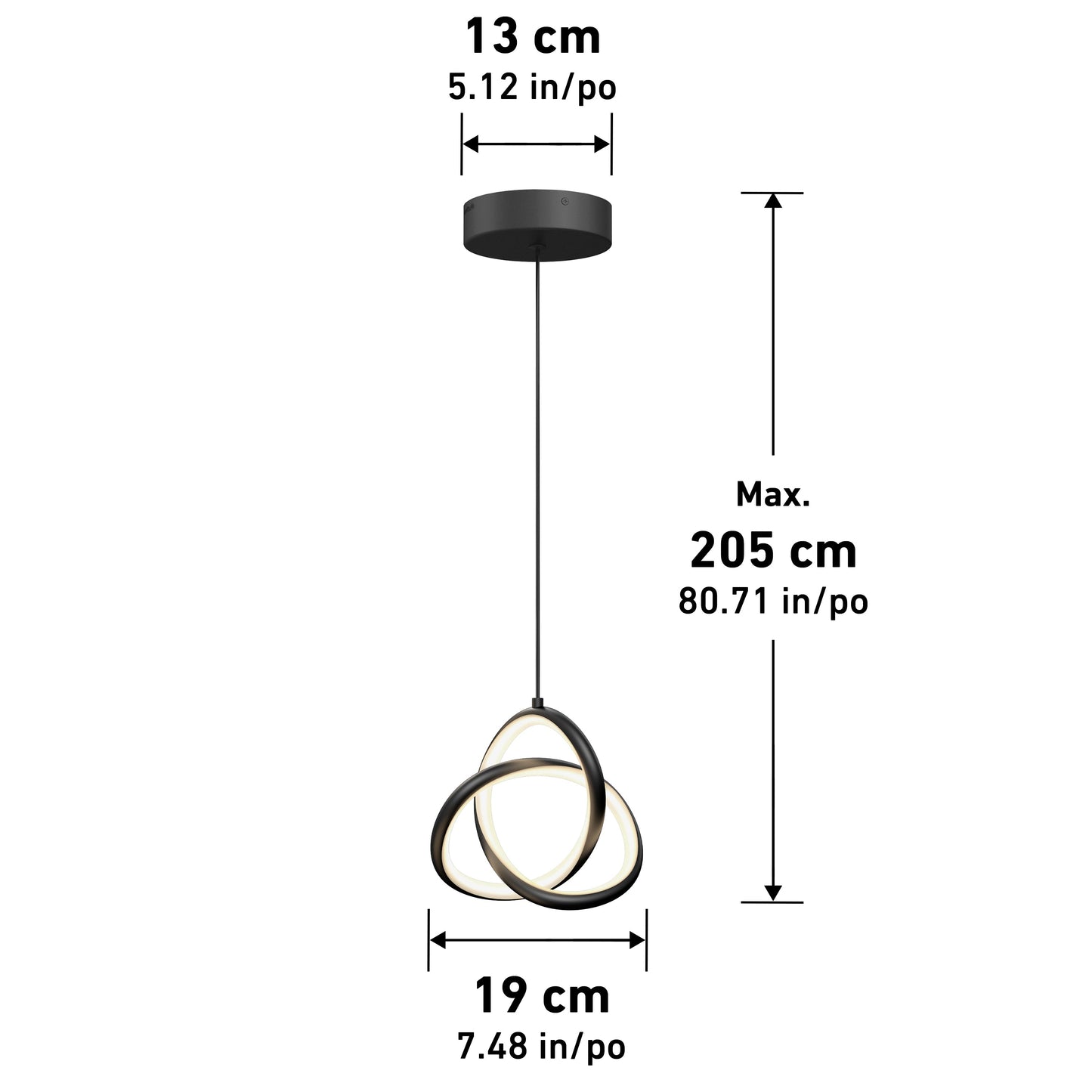 Kiruna LED Island Mini Pendant