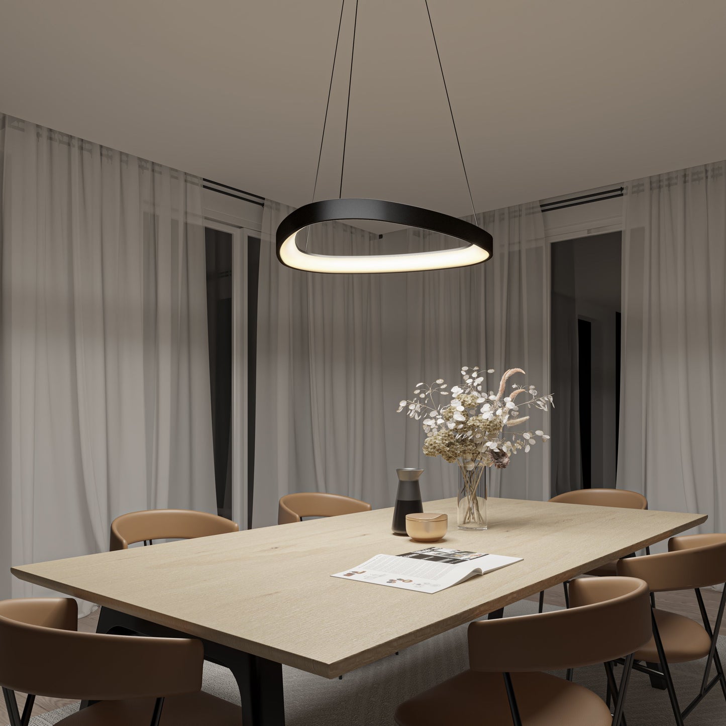 Turku Round LED Dining Pendant