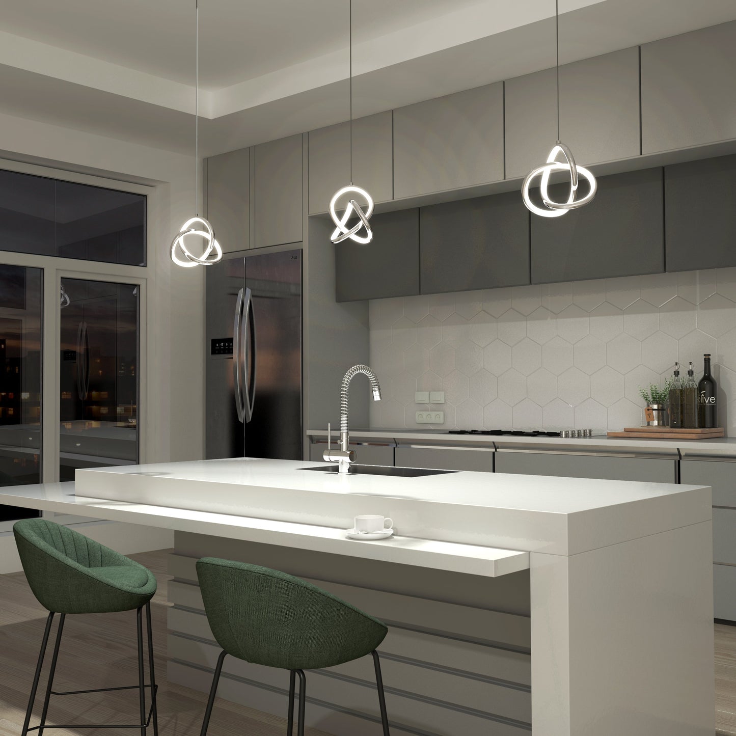 Kiruna LED Island Mini Pendant