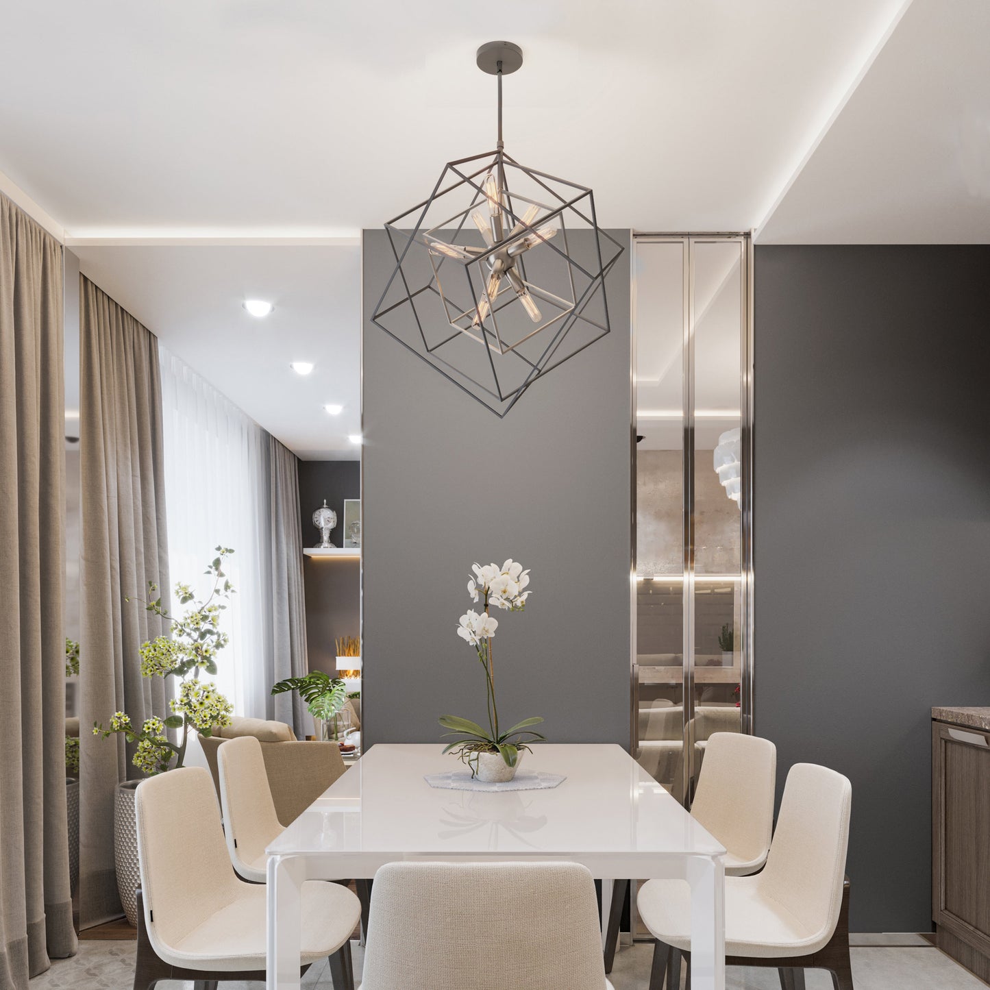 Verona Sputnik 9-Light Chandelier