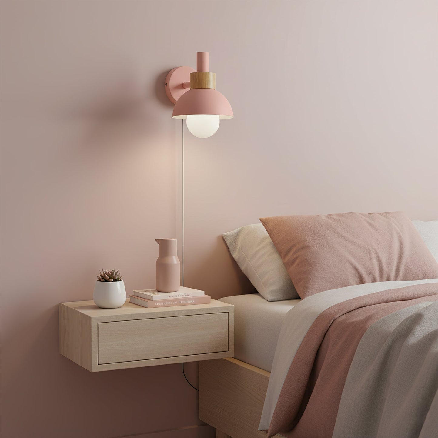 Colour Pop Plug In Wall Sconce