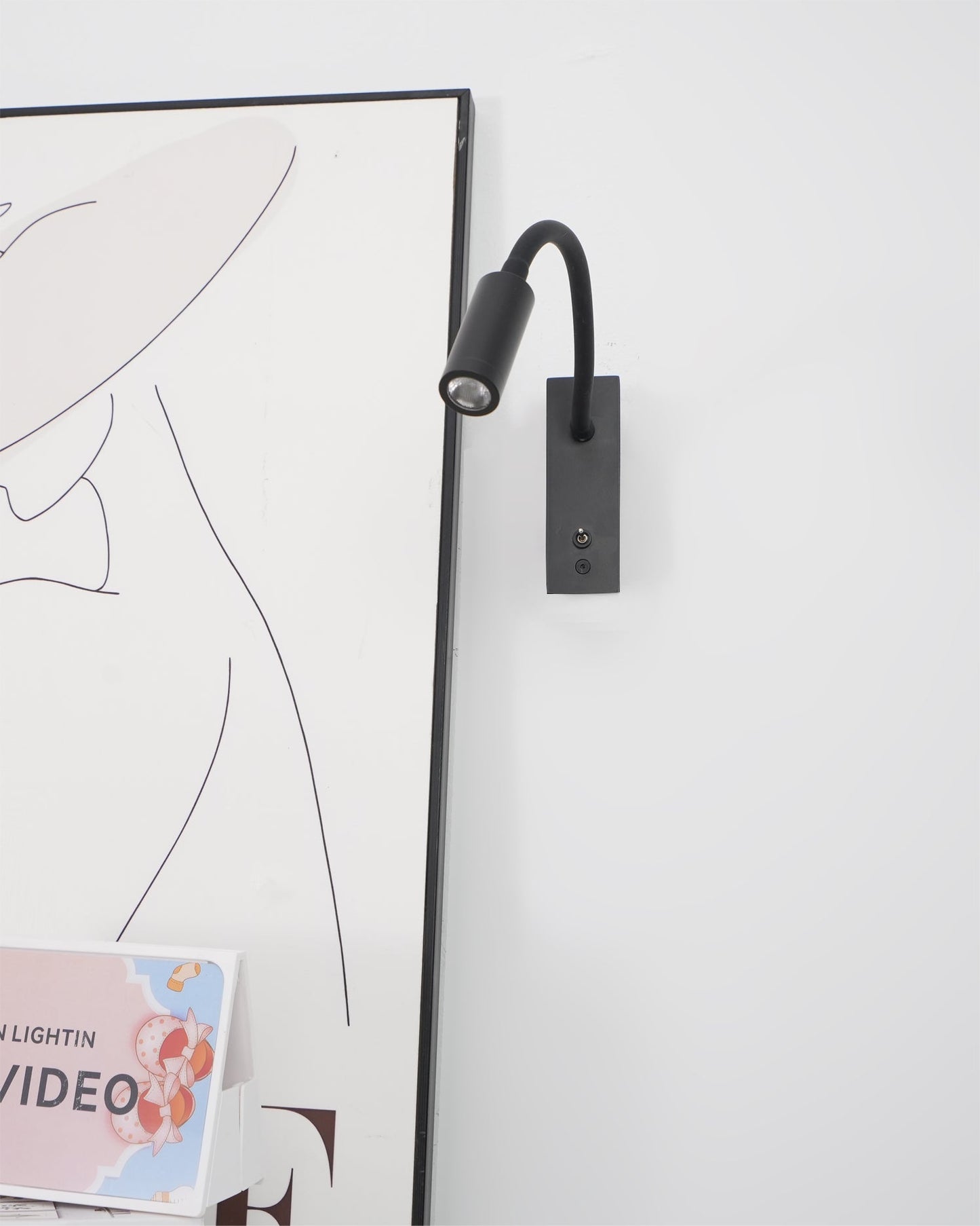 Gooseneck LED Reading Wall Sconce